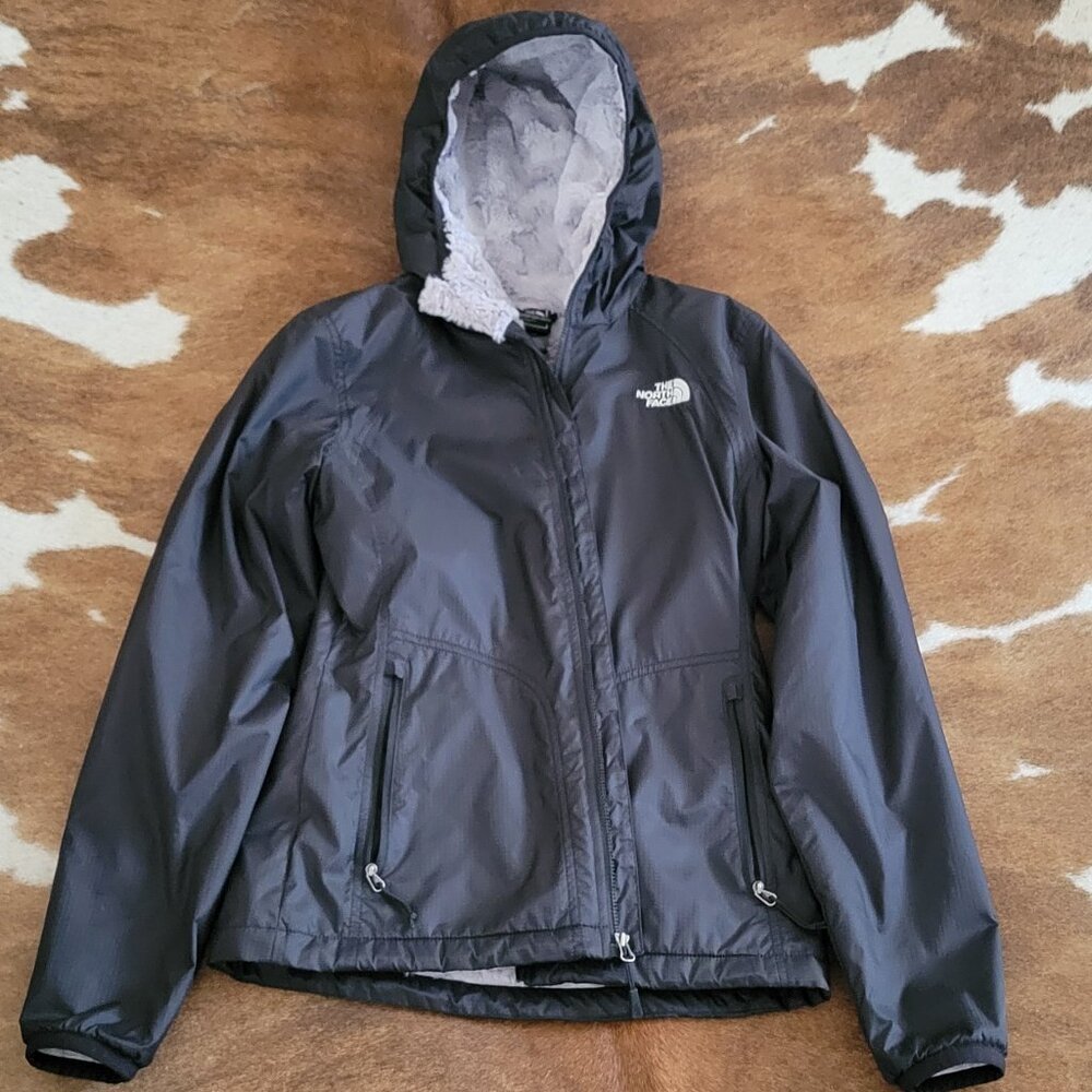 Nothing Face zip up rain jacket
